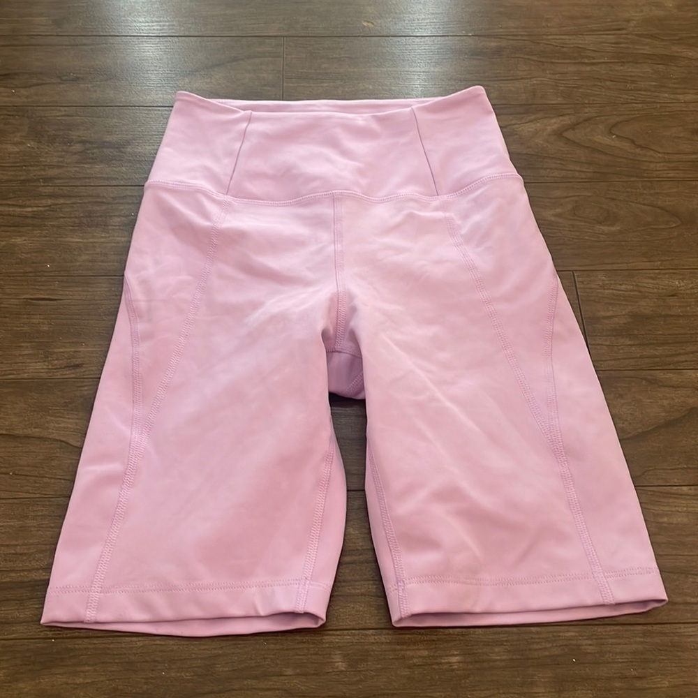 Lilac Girlfriend Collective Bike Shorts